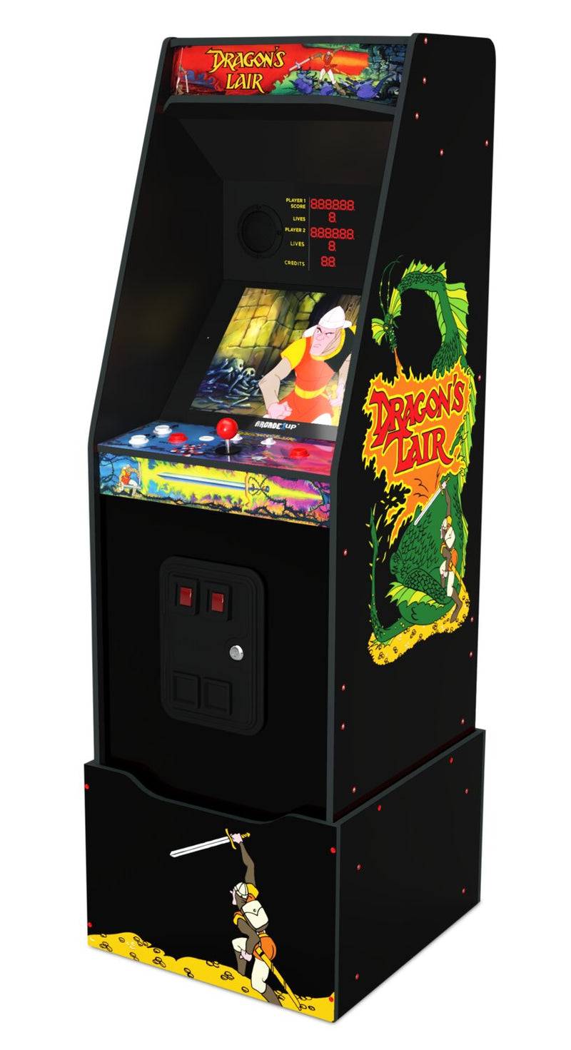 Arcade1Up Dragon's Lair® Arcade Cabinet with Riser - The Brick