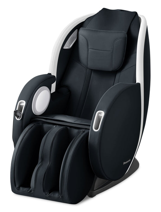Panasonic Urban 29.5\" Leather-Look Fabric Massage Chair with Bluetooth and USB Port - Black