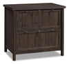 Retta 33.39\" 2-Drawer Lateral Filing Cabinet - Coffee Oak