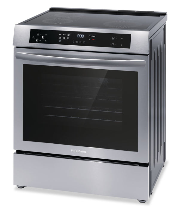 Frigidaire 5.3 Cu. Ft. Induction Range With Easy-to-Clean Cooktop and Convection Bake - Stainless Steel - FCFI308CAS