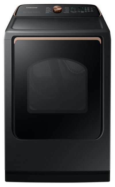 Samsung 7.4 Cu. Ft. Electric Dryer with Steam - Black Stainless Steel - DVE54CG7550VAC | Sécheuse électrique Samsung de 7,4 pi³ avec vapeur - acier inoxydable noir - DVE54CG7550VAC