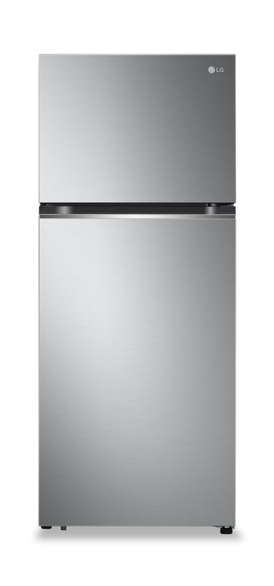 LG 28" 13 Cu. Ft. Top-Mount Refrigerator - Platinum Silver - LT13C2000V | Réfrigérateur LG de 13 pi³ et de 28 po à congélateur supérieur - argenté platine- LT13C2000V