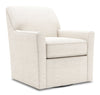 Made in Canada Sofa Lab Customizable Swivel 31\" Chenille Fabric Accent Chair - Luxury Sand Beige