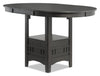 Dena Counter-Height Dining Table - Grey-Brown