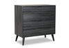 Nash Bedroom Chest of Drawers, 4-Drawer, 35.4\"W x 35.5\"H, Modern Mid-Century - Dark Grey