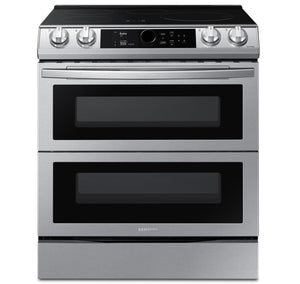 Samsung 6.3 Cu. Ft. Front Control Induction Range with Double Oven - NE63T8951SS/AC