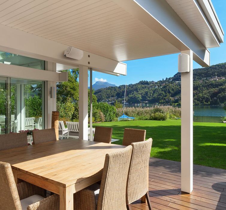 Polk Audio Atrium 4 White Outdoor Loudspeakers with 4.5\" Drivers - AM4088