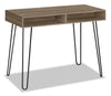Ezra 40\" Office Desk with Cubbyholes - Taupe