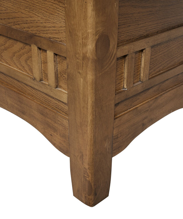 Dena 5pc Dining Set with Table & 4 Chairs, 42-60\"W Extension, Round  - Oak Brown