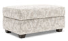 Made in Canada Customizable Sofa Lab The Trunk 39\" Fabric Storage Ottoman - Dove Grey