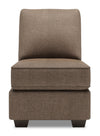Sofa Lab Roll Armless Chair - Luna Praline