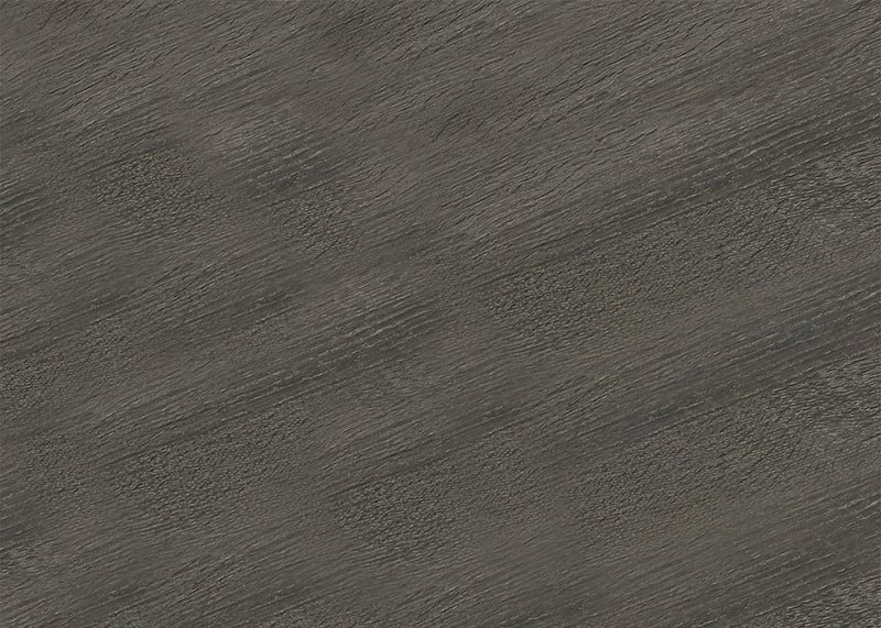 Tuxedo Dining Table with Glass Top, Pedestal Base, 72\"W - Grey & White