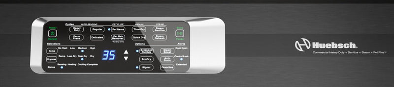 Huebsch 7 Cu. Ft. Electric Dryer with Pet Plus™ - DR7102WE