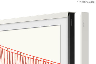 Samsung Customizable Bezel for 50" The Frame TV - Modern White