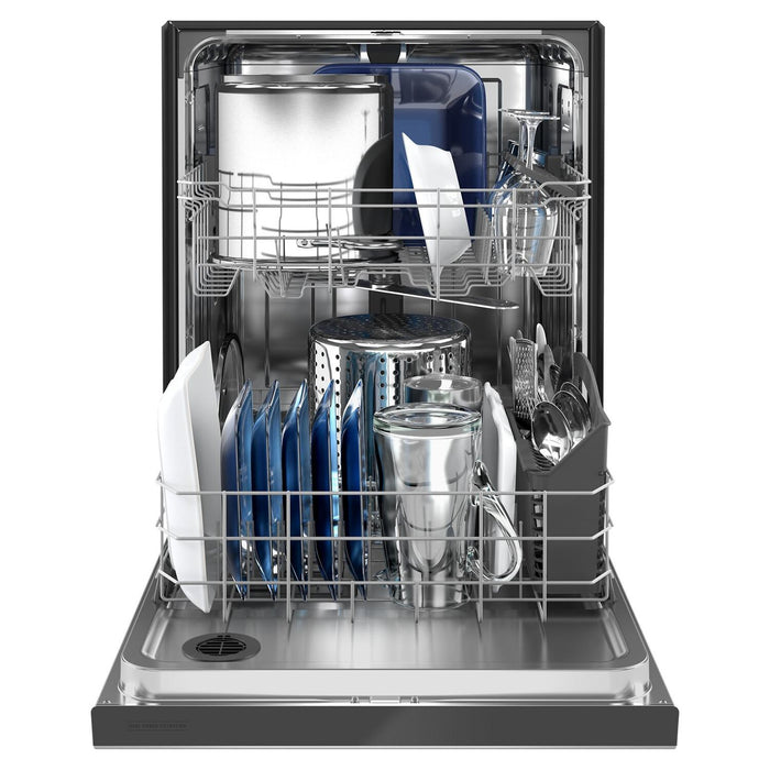 Maytag 24\" 50 dBA Built-In Front-Control Dishwasher - Fingerprint Resistant Stainless Steel - MDB4949SKZ
