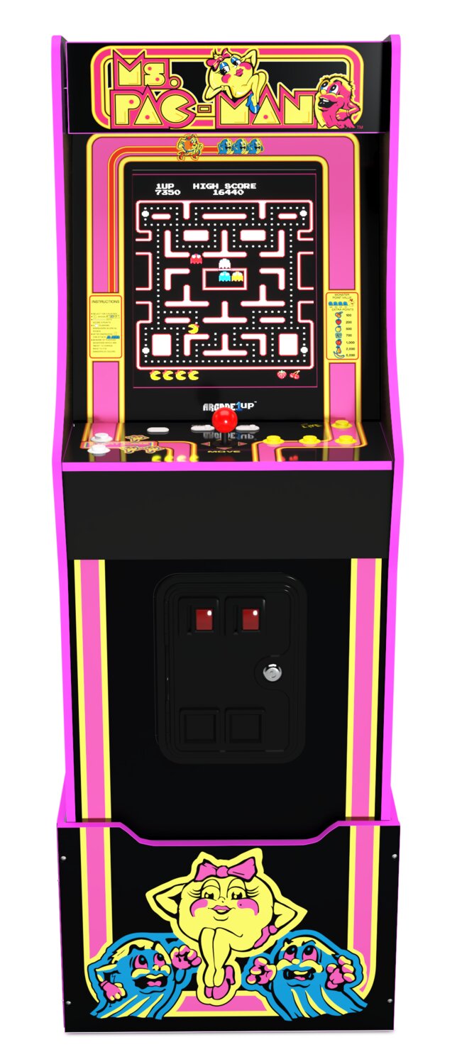  Arcade1Up BANDAI NAMCO Legacy Arcade Game Ms. PAC-MAN