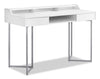 Jena 48\" Office Desk with 2-Drawers & Cubbyholes - White