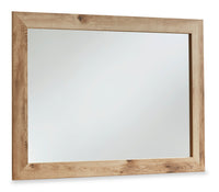 Derekson Bedroom Dresser Mirror - Natural