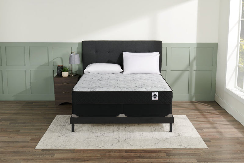 Springwall Low Profile Split Queen Boxspring Set The Brick Springwall low profile split queen boxspring set the brick