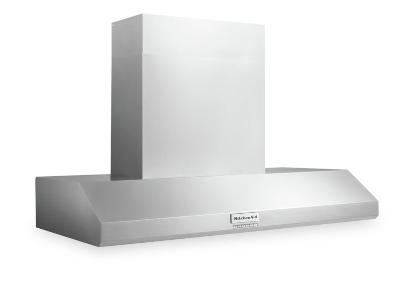 KitchenAid® 48\" Commercial-Style Wall-Mount Canopy Range Hood - KVWC958KSS