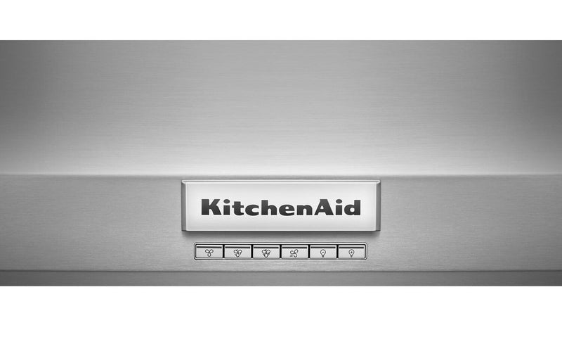 KitchenAid® 48\" Commercial-Style Wall-Mount Canopy Range Hood - KVWC958KSS