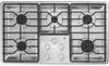 GE 36\" 5-Element Gas Cooktop - Stainless - JGP3036SLSS