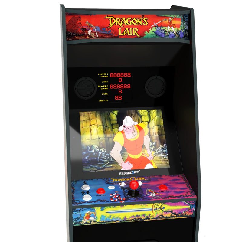 Arcade1Up Dragon's Lair® Arcade Cabinet with Riser - The Brick