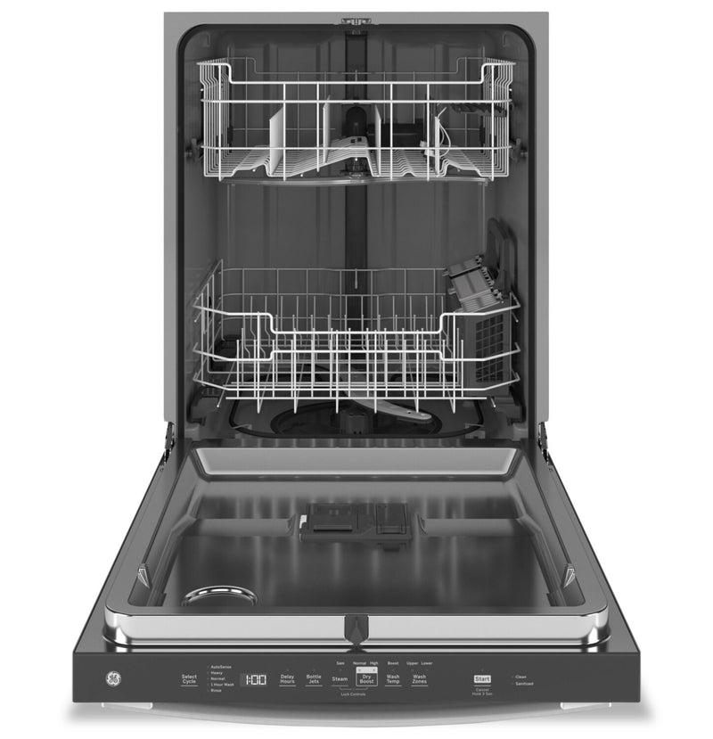GE 24" 50 dBA BuiltIn TopControl Smart Dishwasher with Steam and