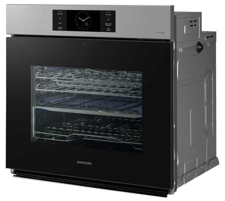 Samsung 30\" 5.1 Cu. Ft. Electric Single Wall Oven with AI Pro Cooking™ Camera and Air Sous Vide  - Stainless Steel - NV51CG700SSRAA