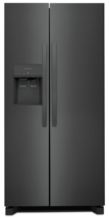Frigidaire 33\" 22.3 Cu. Ft. Standard-Depth Side-by-Side Refrigerator - Black Stainless Steel - FRSS2323AD
