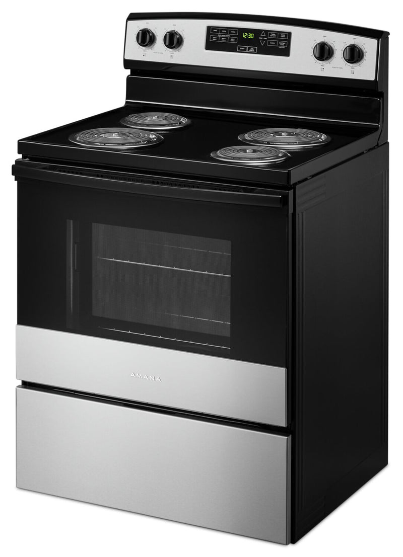 Amana 4.8 Cu. Ft. Electric Range Stainless Steel YACR4303MMS The