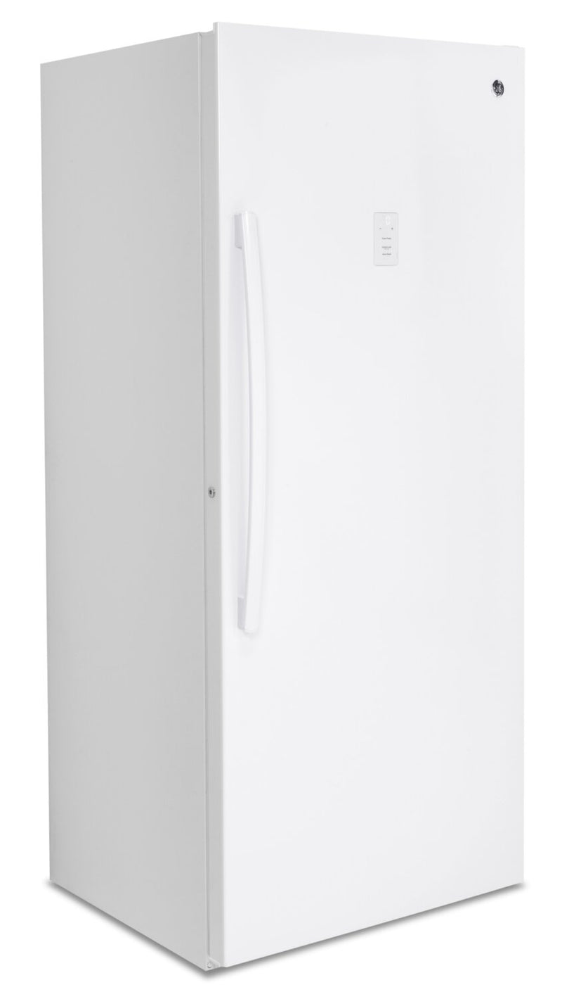 GE 21.3 Cu. Ft. Upright Freezer FUF21DLRWW The Brick