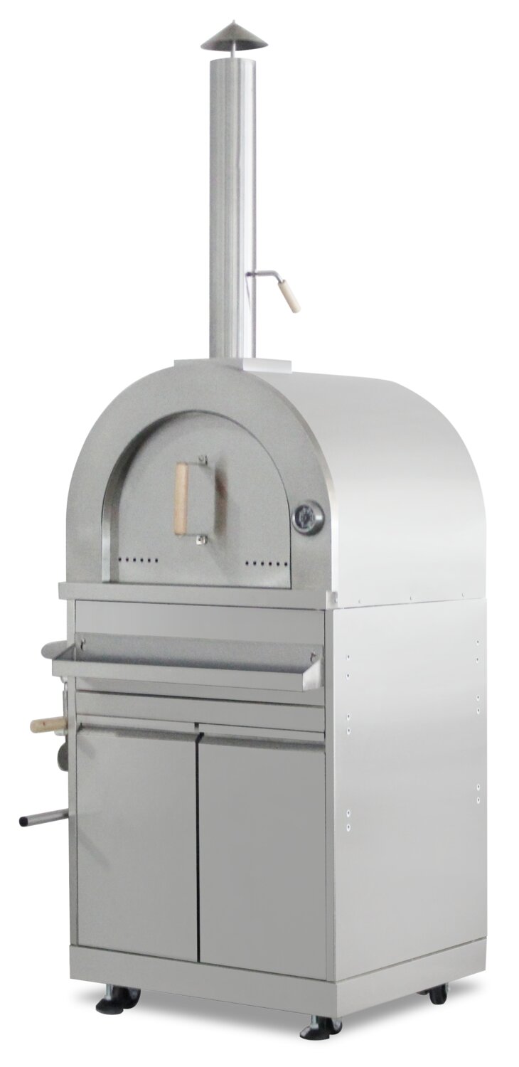 Thor Kitchen Outdoor Pizza Oven with Cabinet MK07SS304 The Brick