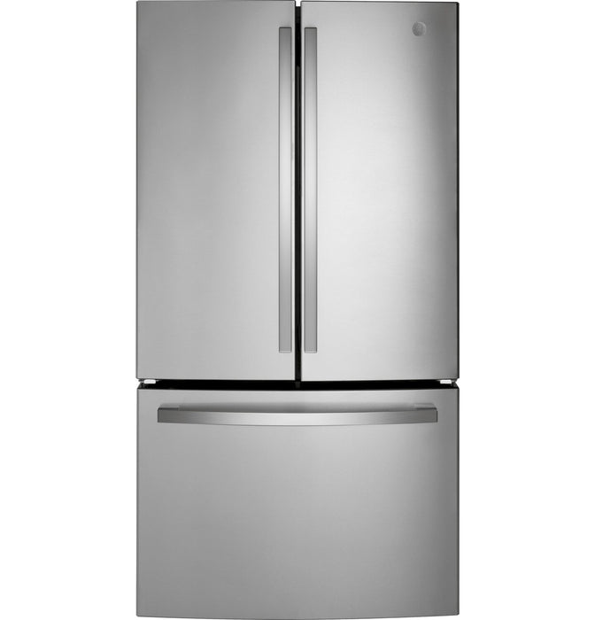 GE 36\" 27 Cu. Ft. French-Door Refrigerator - Stainless - GNE27JYMFS