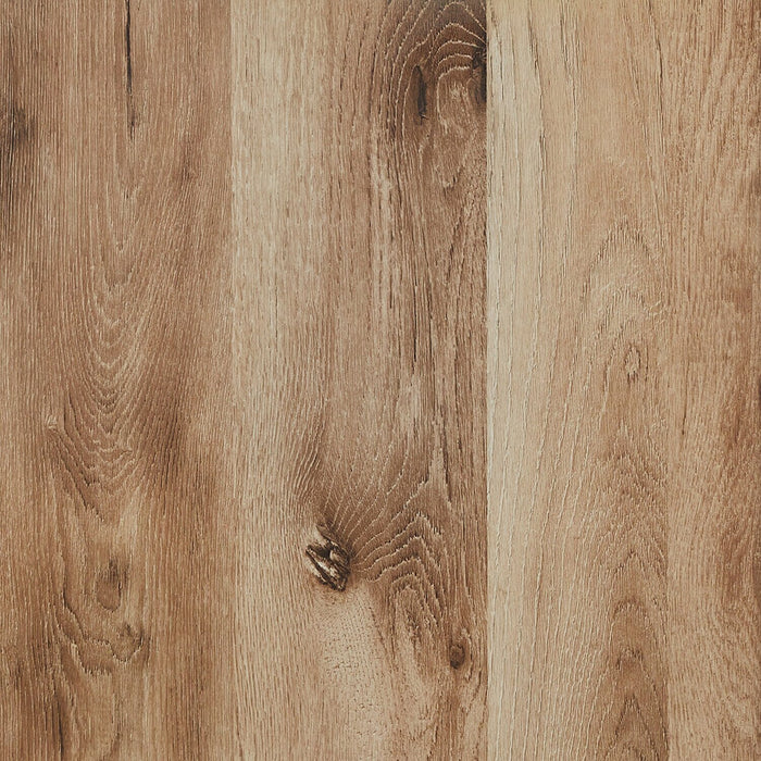 Derekson Panel Bed with Headboard & Frame, Natural - Queen Size