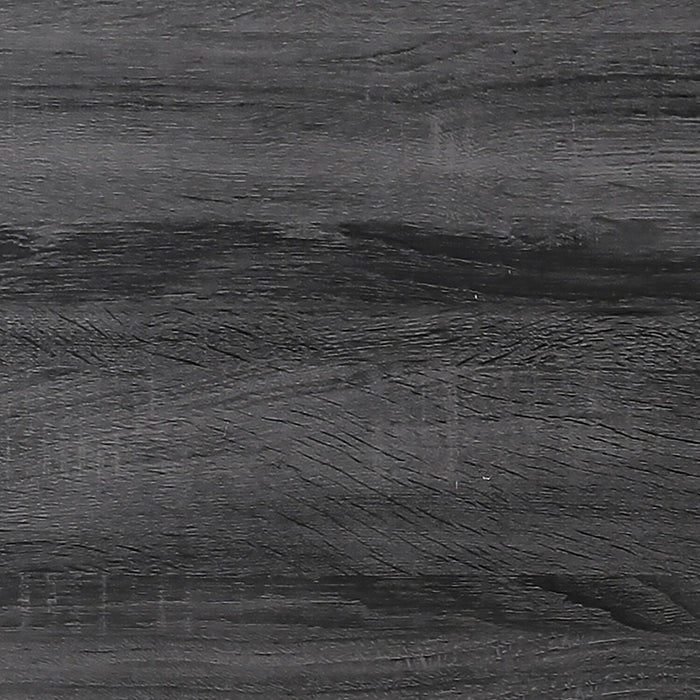 Nash Bedside 2-Drawer Nightstand, 21.3\"W x 22.6\"H, Modern Mid-Century - Dark Grey