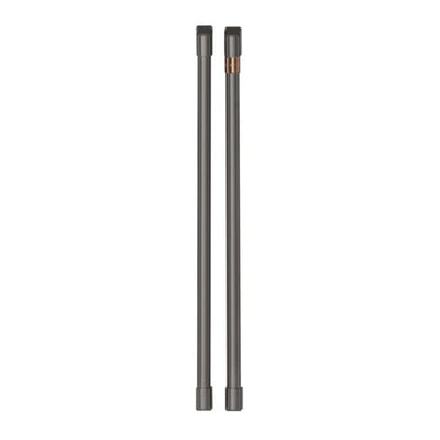 Cafe 2-Piece Handle Kit for Side-By-Side Refrigerator in Brushed Black - CXSS2H2PMBT