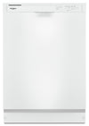 Whirlpool 24\" 57 dBA Built-In Front-Control Dishwasher - White - WDF341PAPW