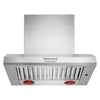 KitchenAid® 36\" Commercial-Style Wall-Mount Canopy Range Hood - KVWC956KSS