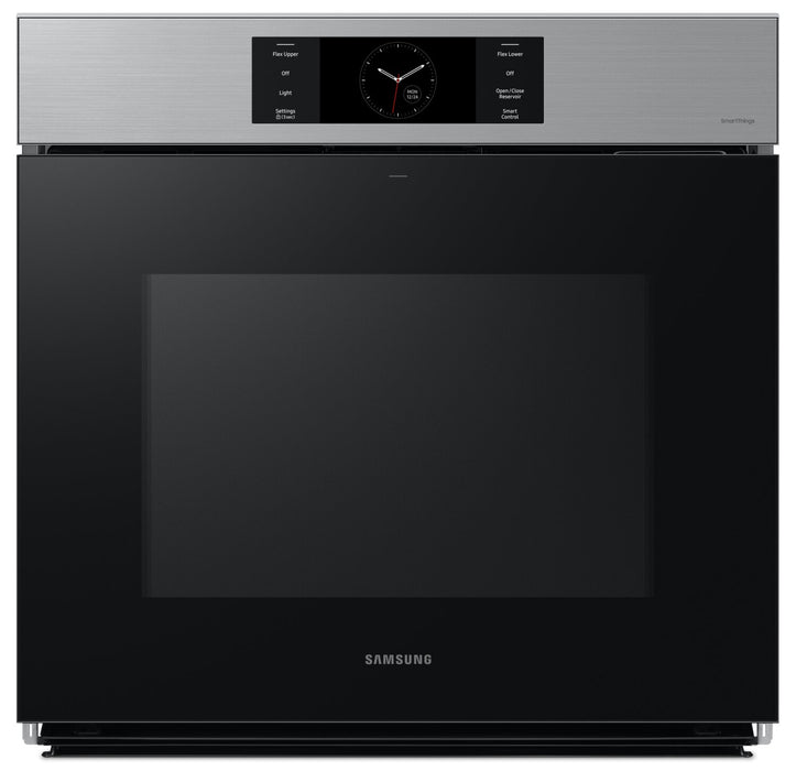 Samsung 30\" 5.1 Cu. Ft. Electric Single Wall Oven with AI Pro Cooking™ Camera and Air Sous Vide  - Stainless Steel - NV51CG700SSRAA