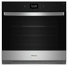 Whirlpool 27\" 4.3 Cu. Ft. Electric Single Wall Oven with True Convection - Fingerprint Resistant Stainless Steel - WOES7027PZ