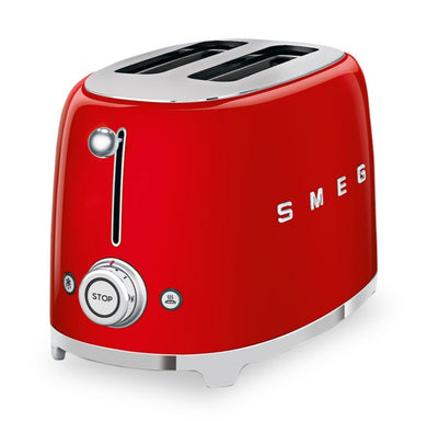 Smeg 2-Slice Traditional Toaster - TSF01RDUS|Grille-pain classique Smeg à 2 tranches - TSF01RDUS