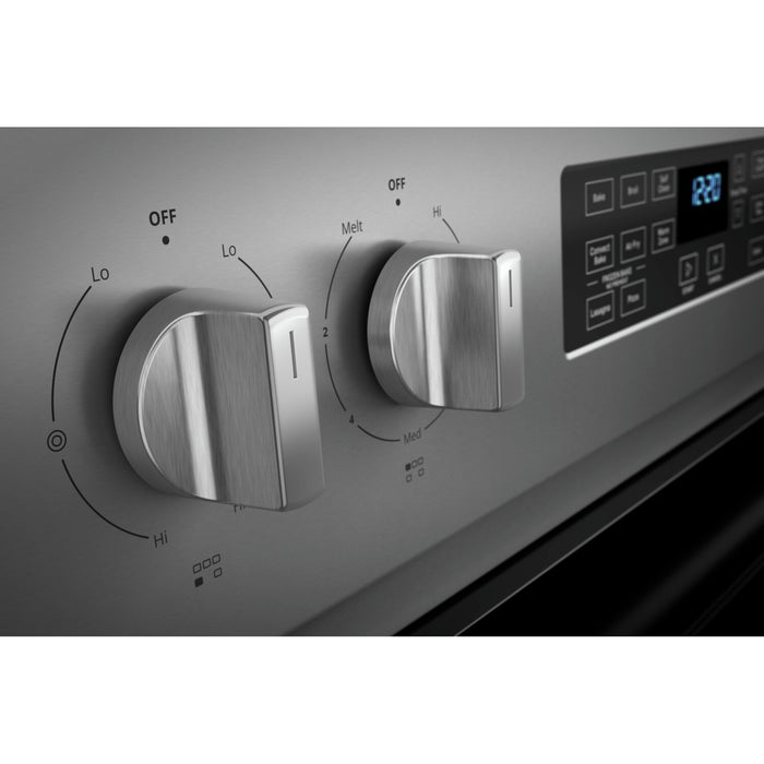 Whirlpool 5.3 Cu. Ft. Electric Range with Air Fry and Self-Clean - Fingerprint Resistant Stainless Steel - YWFE550S0LZ