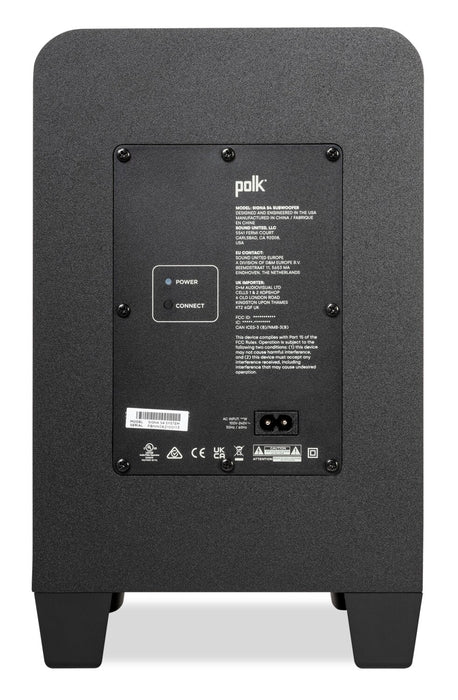 POLK 3.1.2 CH Dolby Atmos DTS:X 3D Audio Soundbar with Wireless Subwoofer (Signa S4)