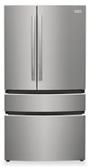 Frigidaire Gallery 36\" 27.2 Cu. Ft. Standard-Depth 4-Door French-Door Refrigerator - Smudge-Proof® Stainless Steel - GRMN2872AF
