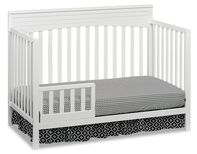 Harper 4in1 Convertible Baby Crib White The Brick