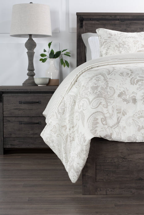 Indie Paisley 3-Piece King Comforter Set