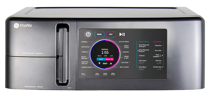 Profile 5.5 Cu. Ft. UltraFast All-in-One Washer/Dryer with Ventless Heat Pump and Pet Hair Removal Mode - PFQ97HSPVDS