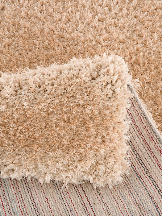 Lawson Beige Shag Area Rug - 5' x 7'