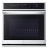 LG 30\" 4.7 Cu. Ft. Electric Wall Oven with Fan Convection - Smudge Proof Stainless Steel - WSEP4727F